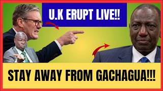 BIG BLOW TO RUTO! UK PRIME MINISTER DELIVERS BAD NEWS AS GACHAGUA's VICTORY SHAKES STATEHOUSE!
