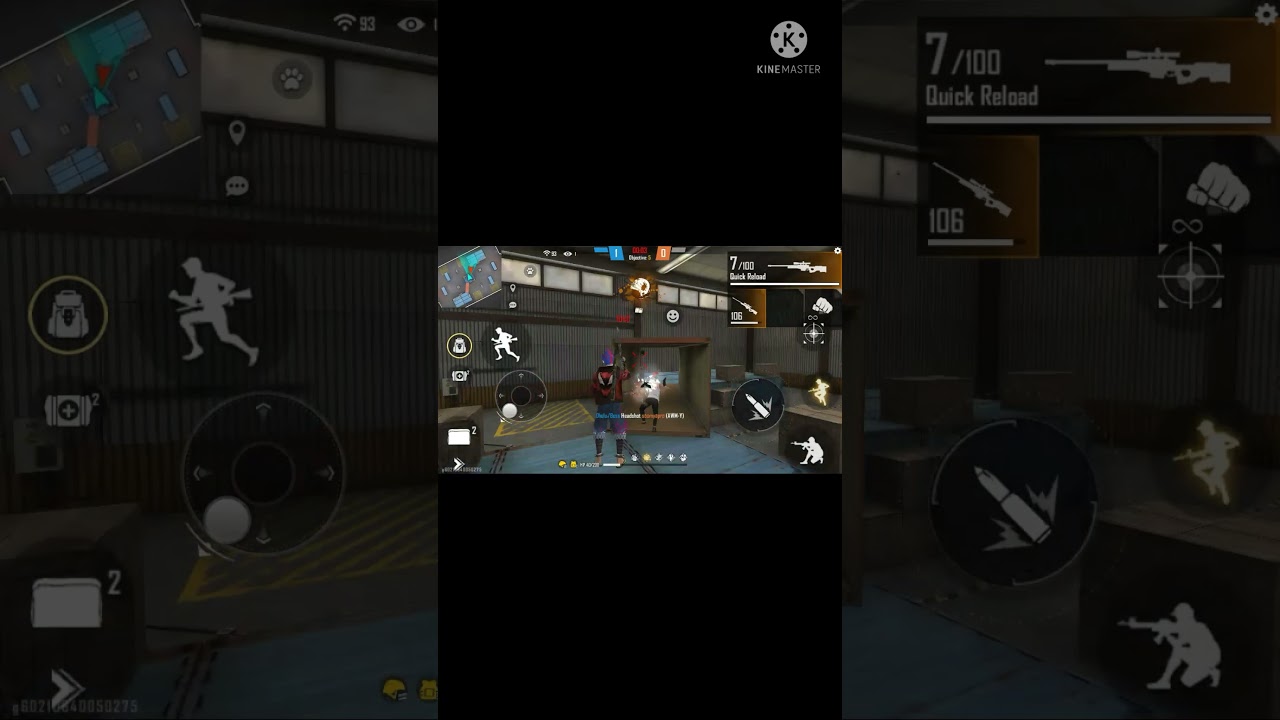 FREE FIRE AWM ONE TAP opgameplay YouTube
