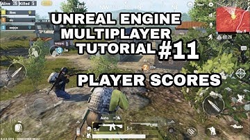 Team death match UNREAL ENGINE tutorial PLAYERS SCORES #11 #unrealengine #multiplayer