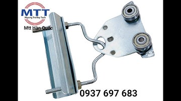 Con lăn trượt cáp ray C cầu trục (loại 80mm) - Thiết bị điện cầu trục - Chổi tiếp điện - Máng chữ C