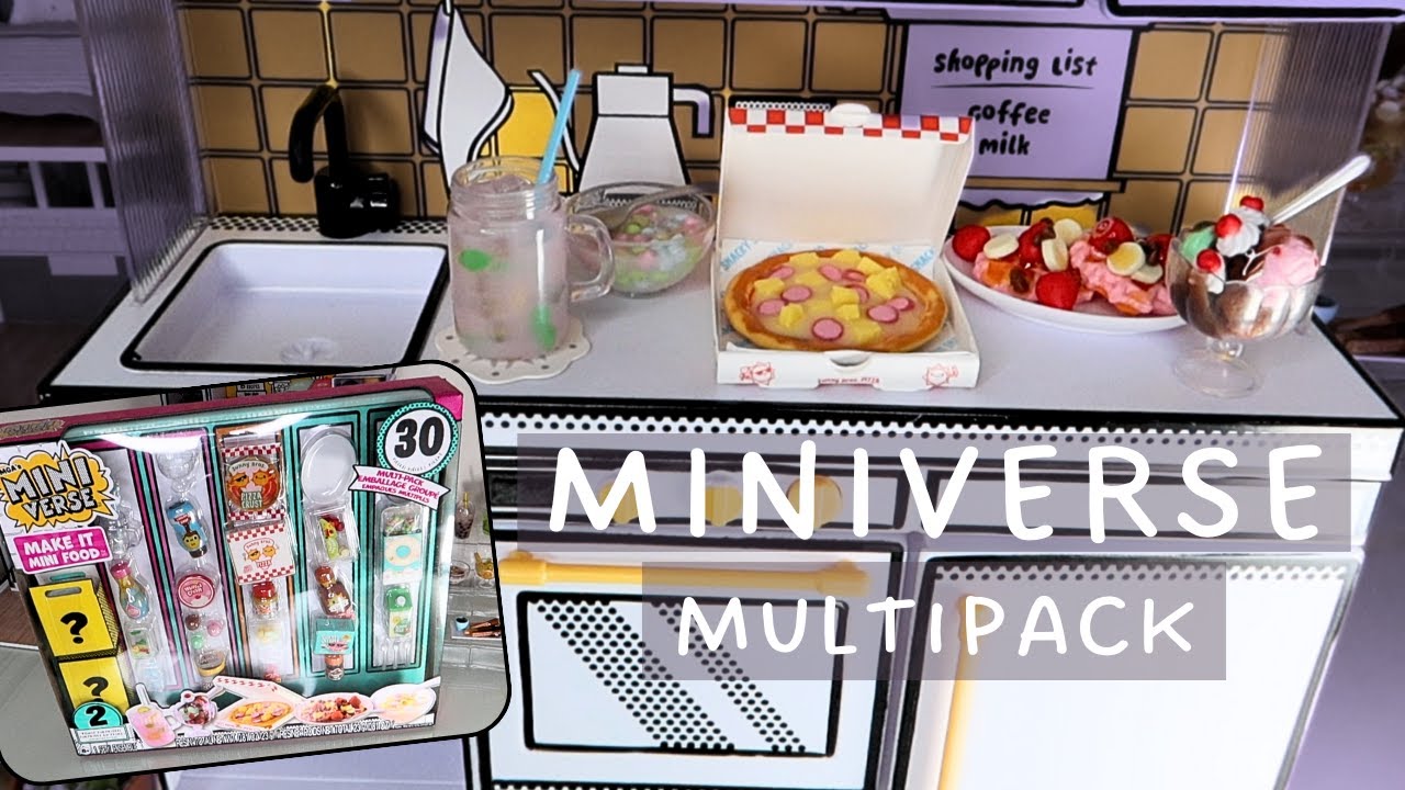 Miniverse Make It Mini Food Multipack Playset [NOT EDIBLE! 30 Pieces]