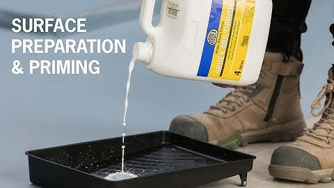 Bathroom Surface Preparation and Priming