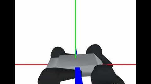 Robot simulation with Processing