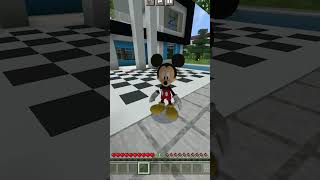 ماين كرافت لكن لقيت ميكي ماوس يريد يفجر بيتي #ماين_كرافت #minecraft