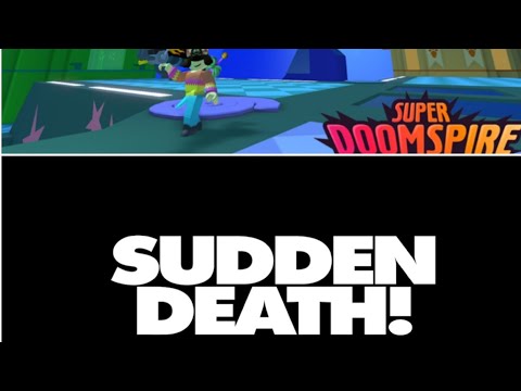 My Team Won The Sudden Death Battle In Roblox Super Doomspire Youtube - team battle roblox