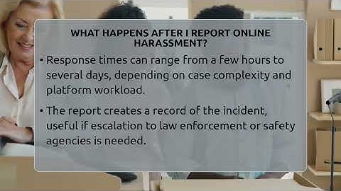 What Happens After I Report Online Harassment? - Everyday-Networking