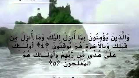 Moustafa Haredy  El Baqarah Ayah 1-5 | مصطفى هريدى - سورة البقرة - من أية 1 -5