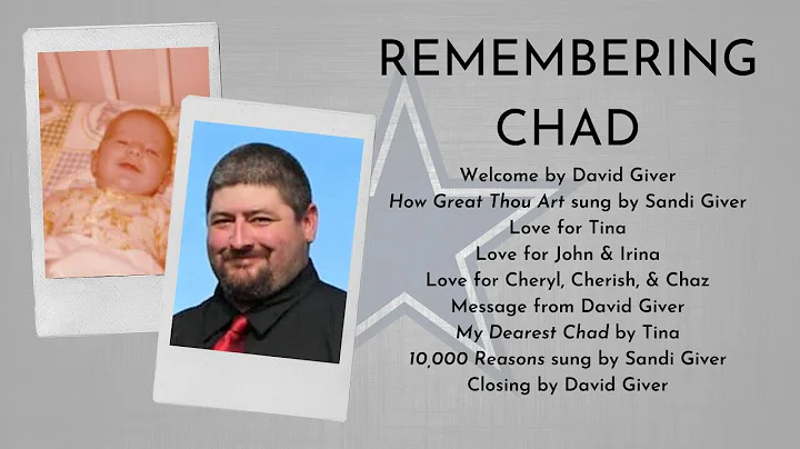 Celebration of Life for Chad Parsons