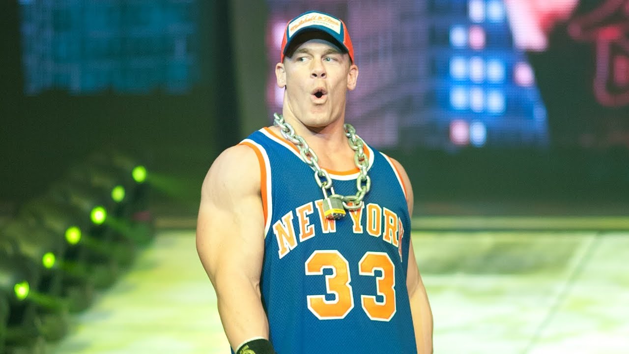 john cena basketball jersey