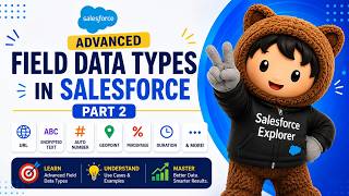 Advanced Field Data Types in Salesforce | Part 2 | Salesforce Admin Tutorial | Lesson #8🔥