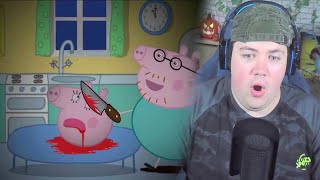 REAKTION auf PEPPA PIG HORROR SPLATTER PARODY (nicht für Kinder) screenshot 3