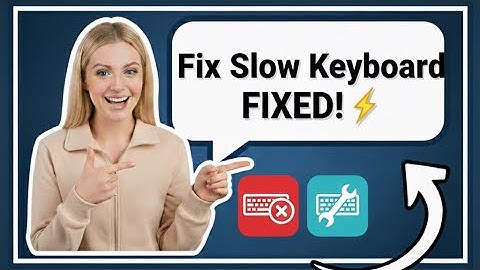 How to Fix Slow Keyboard Response on Windows 11 | Easy and Fast Solution (2026)