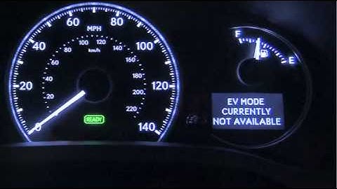 How To use the EV Mode | Lexus CT 200h - Lexus of Reno