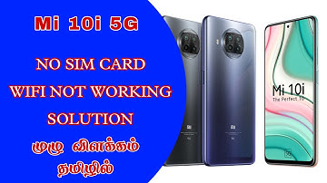 REDMI mi 10i 5G NO SIMCARD WIFI PROBLEM SOLLUTION  முழு விளக்கம் தமிழில்