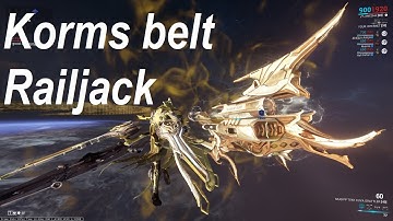 Warframe |  Railjack solo mission guide | Korms belt