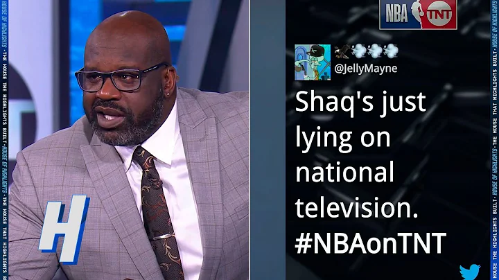 Shaq not realizing he was 8th all-time on the NBA's blocks list | Inside the NBA - DayDayNews