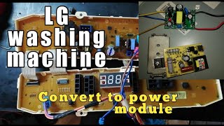 LG automatic washing machine panel board repair using power module #howtorepairautomaticwashing