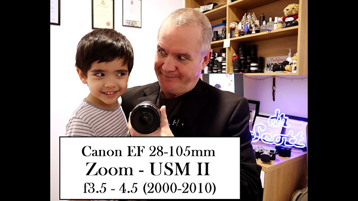 Canon 28 105 usm ii review năm 2024