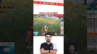 SCOUT 1V4 IN BMPS😱#bmps #bgmi #scoutop #pubgmobile