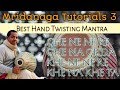 Mridanga tutorial 3 by bimal chaitanya das  ghe ne ne re ghe na ge da best hand twisting mantra