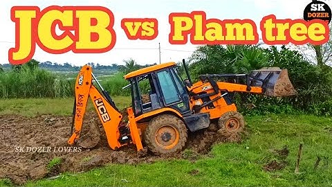 JCB vs Plam Tree || jcb vs big Tree || jcb video || jcp videos || jcb machine