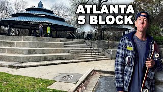 Skating the Atlanta 4 and 5 Block!? Feat. Andrew Reynolds  Spot History Ep. 20