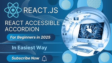 How to Create a React Accordion | Step-by-Step Tutorial for Beginners | Responsive Design