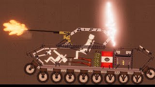 T-34 vs T-34 in People Playground