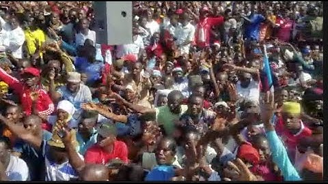 MAPOKEZI YA LISSU  MWANZA KAMPENI ZA UCHAGUZI MKUU