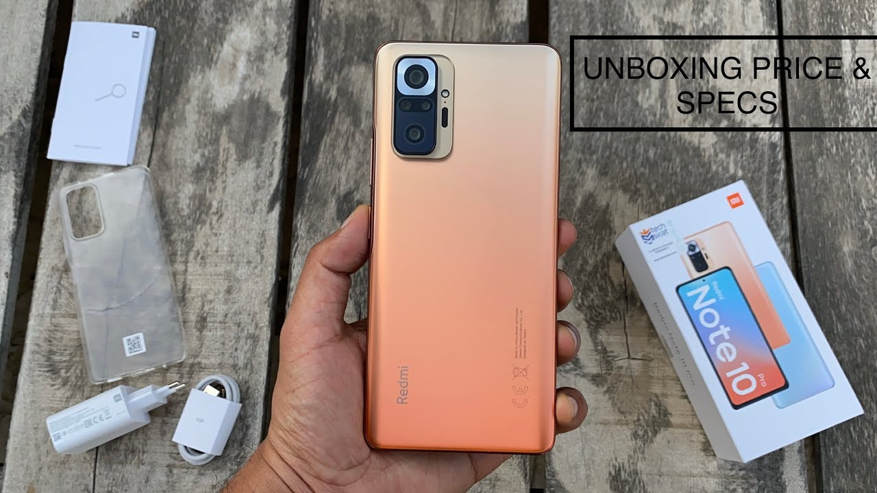 Redmi Note 10 Pro UNBOXING PRICE AND SPECS