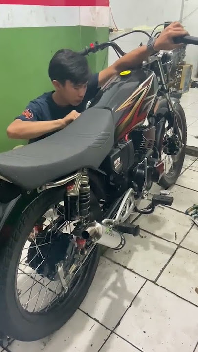 suara gurih knalpot rx king #motovlog #rxking