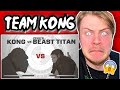 Kong vs Zeke's Beast Titan   Battle FACE OFF   In Depth Combat Analysis   Attack on Titan REACTION