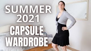 MY SUMMER 2021 CAPSULE WARDROBE by Healthy Minimalist Mom 527 views 2 years ago 6 minutes, 25 seconds