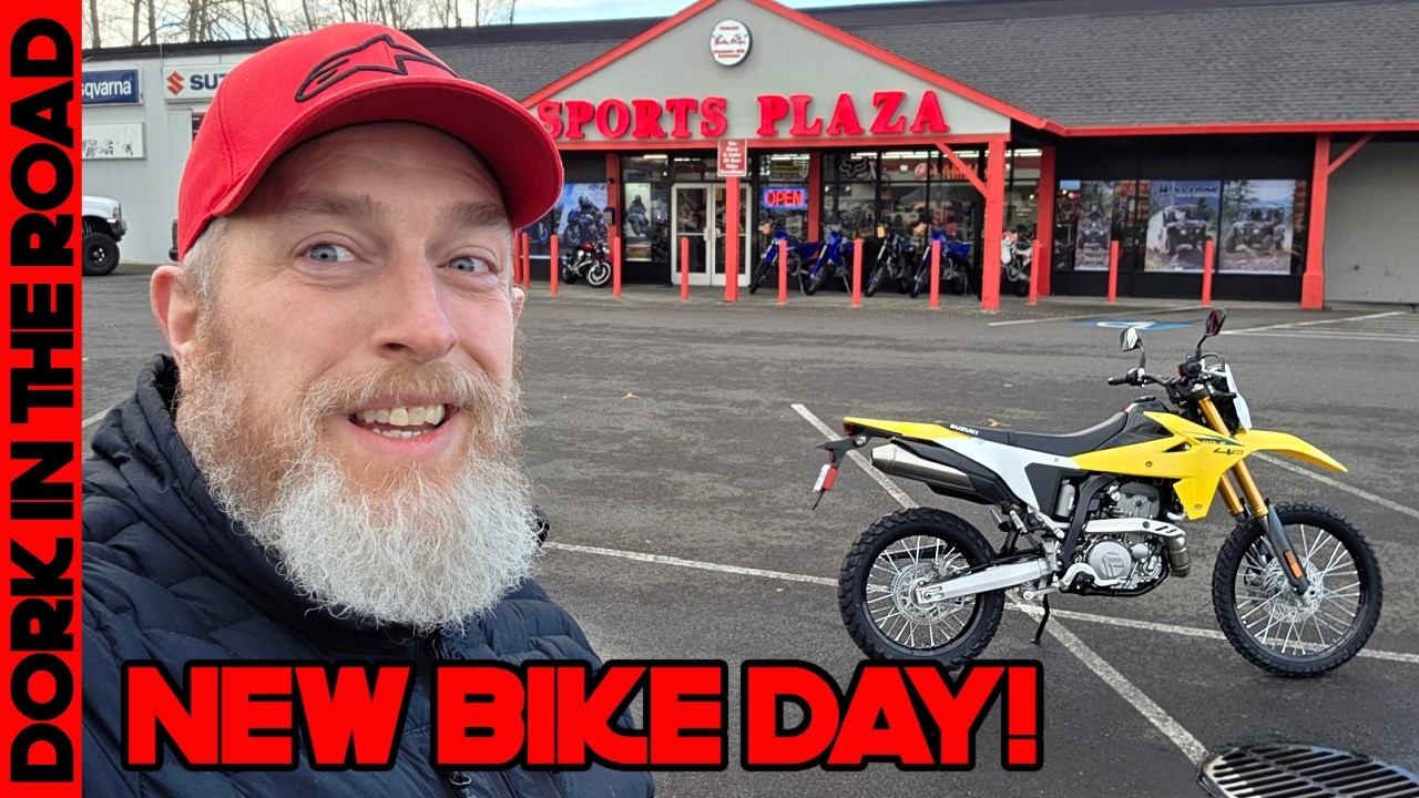 I Bought a Suzuki DR-Z4s!