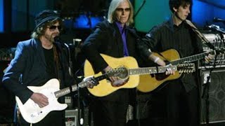 Tom Petty Prince Jeff Lynne Steve Winwood - While My Guitar Gently Weeps - Lyrics