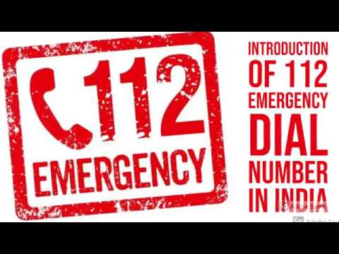 Introduction Of 112 Emergency Dial Number In India