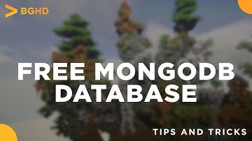 Get a Free MongoDB Database + Connect it to FateUHC 3.0 (2022)