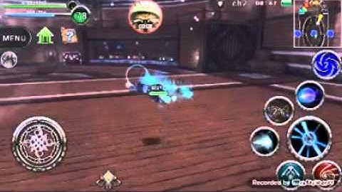 Double barrel show skills and skills of blader