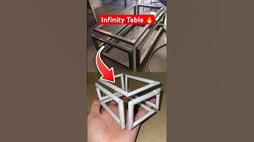 Infinity Table | DIY #papercraft #shorts