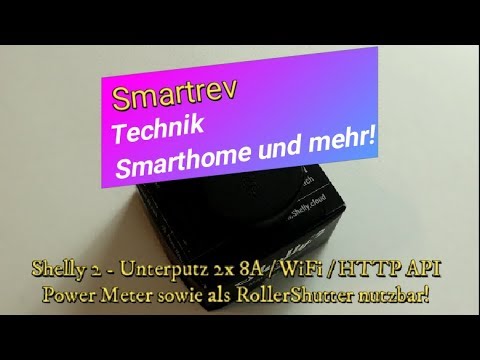 Shelly 2 WiFi Unterputz Relais (Double) mit eigenem Webserver out of the Box! / AP + WLAN