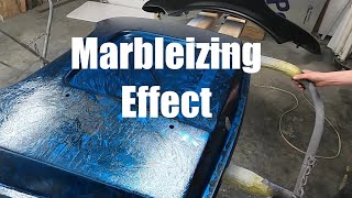 How to Create a Custom Marbleized Effect with Paint