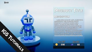 Character Display Podium Interface In Unreal Engine 4 | Atomic Blastman IGS Tutorials