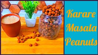 Karare Masala Peanuts Snacks Recipe Namkeen Recipe