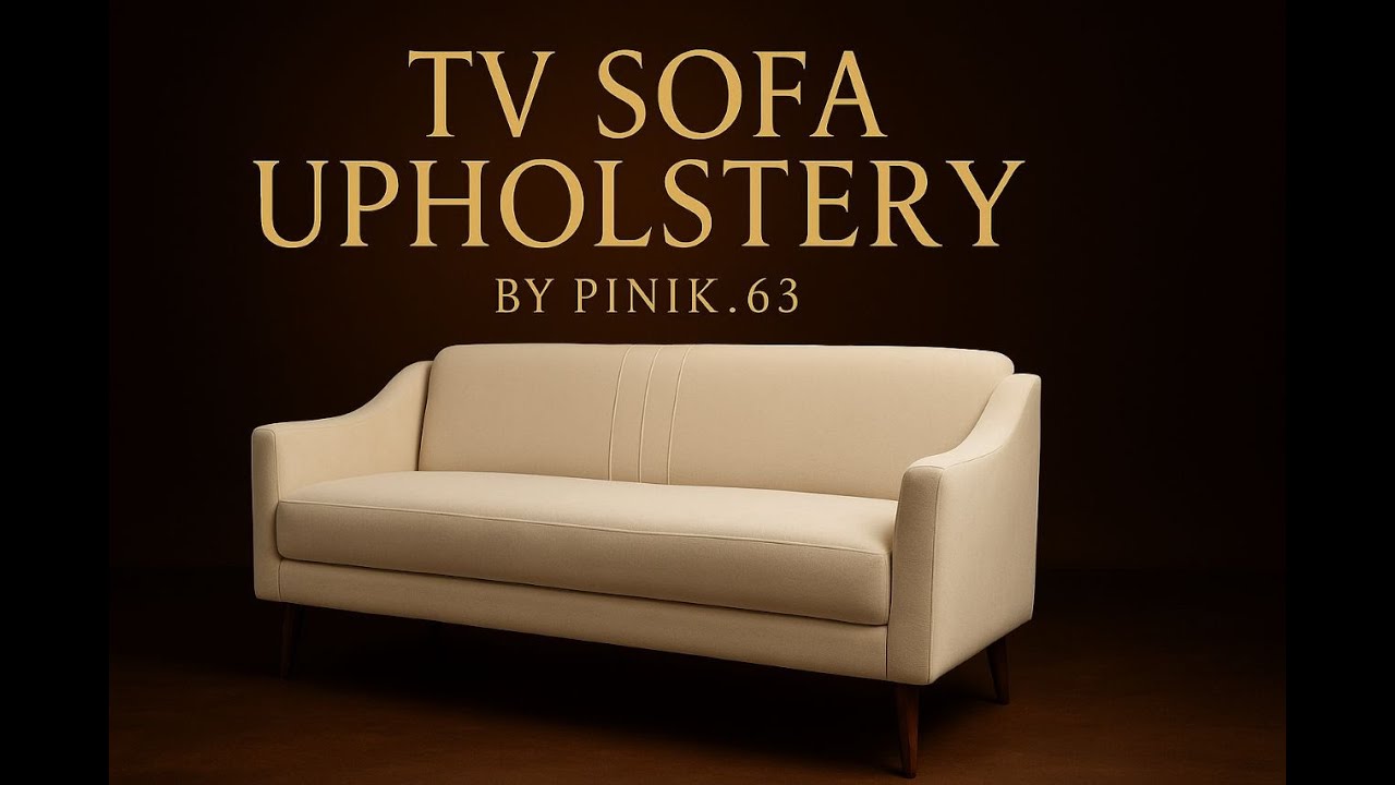 TV Sofa Restoration | Full Upholstery Process by pinik.63