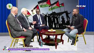 NCN TV GUYANA: Panel Discussion with the UN Palestinian RIghts Committee Bureau members