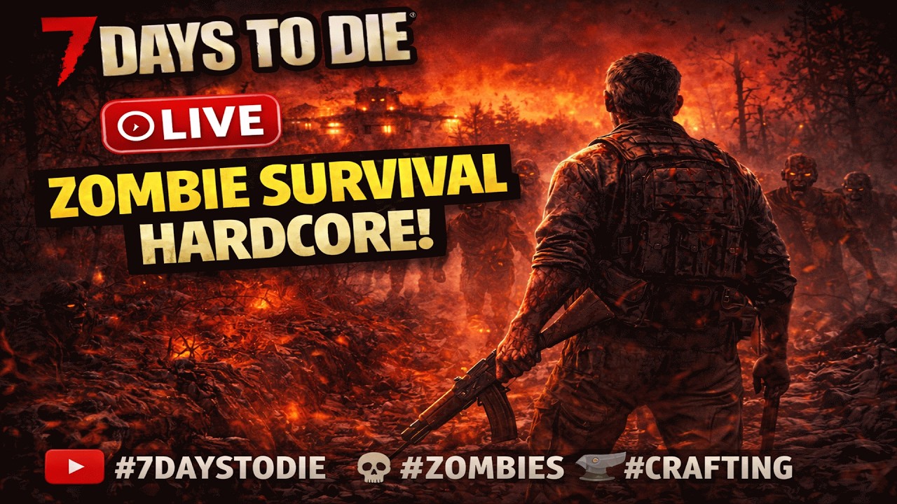 🔴 LIVE | 7 Days to Die 🧟 Hardcore Survival auf Deutsch