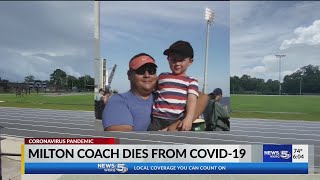 VIDEO: Milton track coach has died from COVID-19