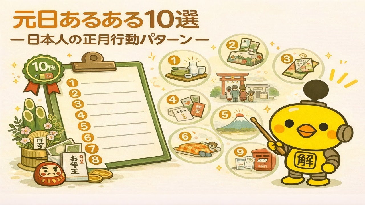 元日あるある10選を“徹底深掘り”｜日本の正月文化・心理・楽しみ方を完全ガイド！