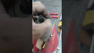 #INTHIS CHECK OUT THIS GOLDEN TIP FOR OPENING A STARTER MOTOR.