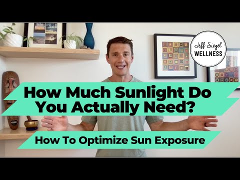 How To Optimize Sun Vitamin D Exposure & Circadian Rhythms